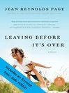 Imagen de portada para Leaving Before It's Over with Bonus Excerpt